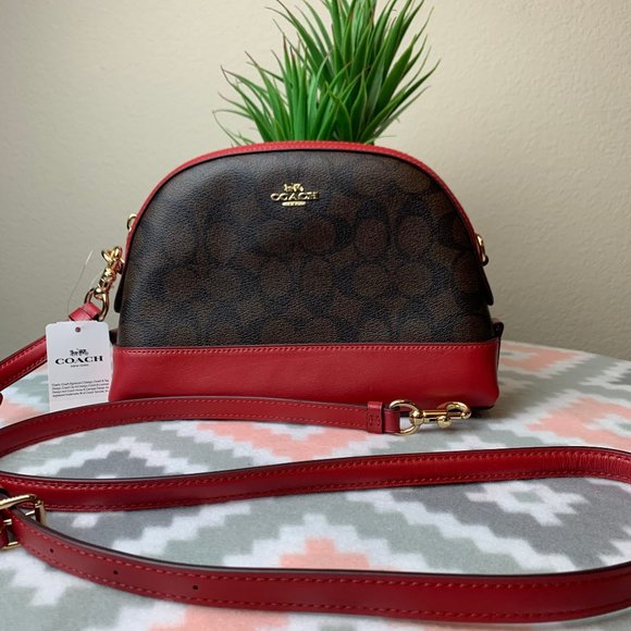 Coach Handbags - Coach Signature Dome Crossbody